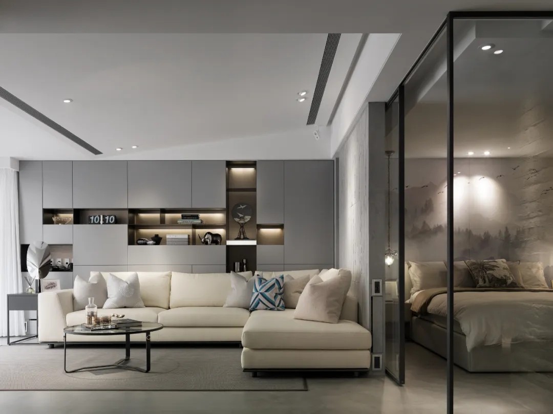 装修案例现代前卫风格室内装修效果图-客厅 装修案例现代前卫风格室内装修效果图-客厅