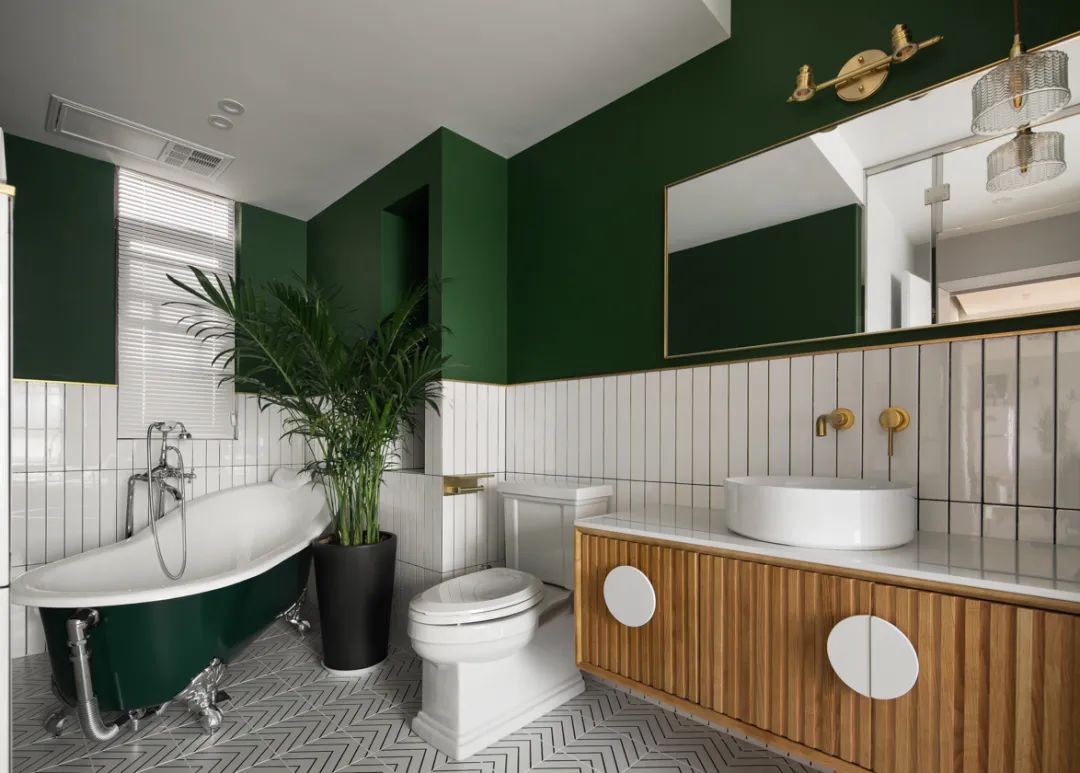 北欧风格家装设计室内装修效果图-洗手间