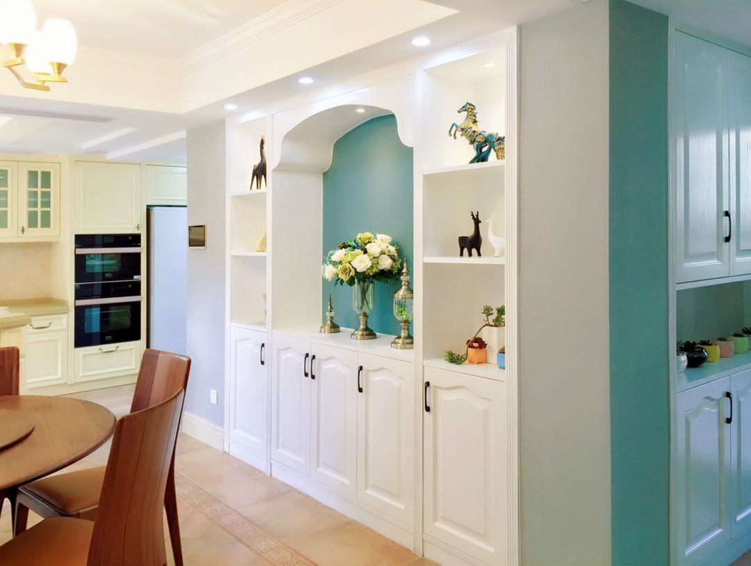 别墅装修现代美式风格-餐边柜 别墅装修现代美式风格-餐边柜