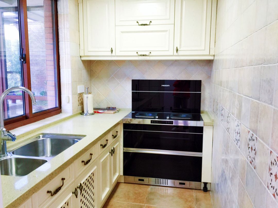 别墅装修现代美式风格-厨房台面 别墅装修现代美式风格-厨房台面