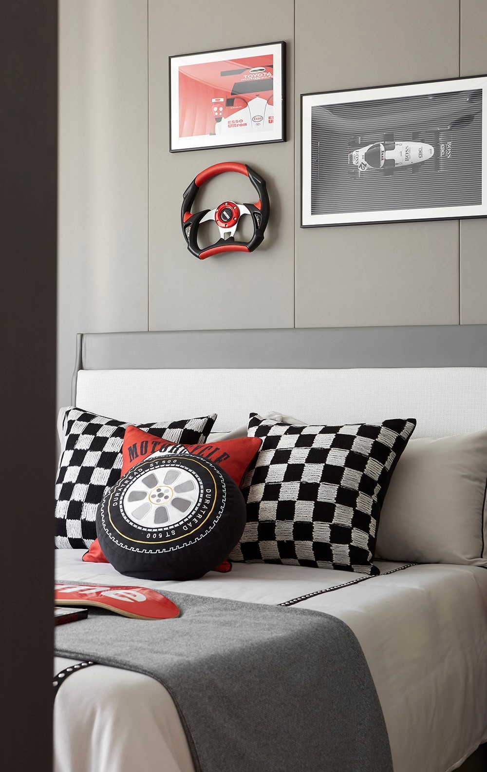 时尚轻奢风格室内家装案例效果图-次卧 时尚轻奢风格室内家装案例效果图-次卧